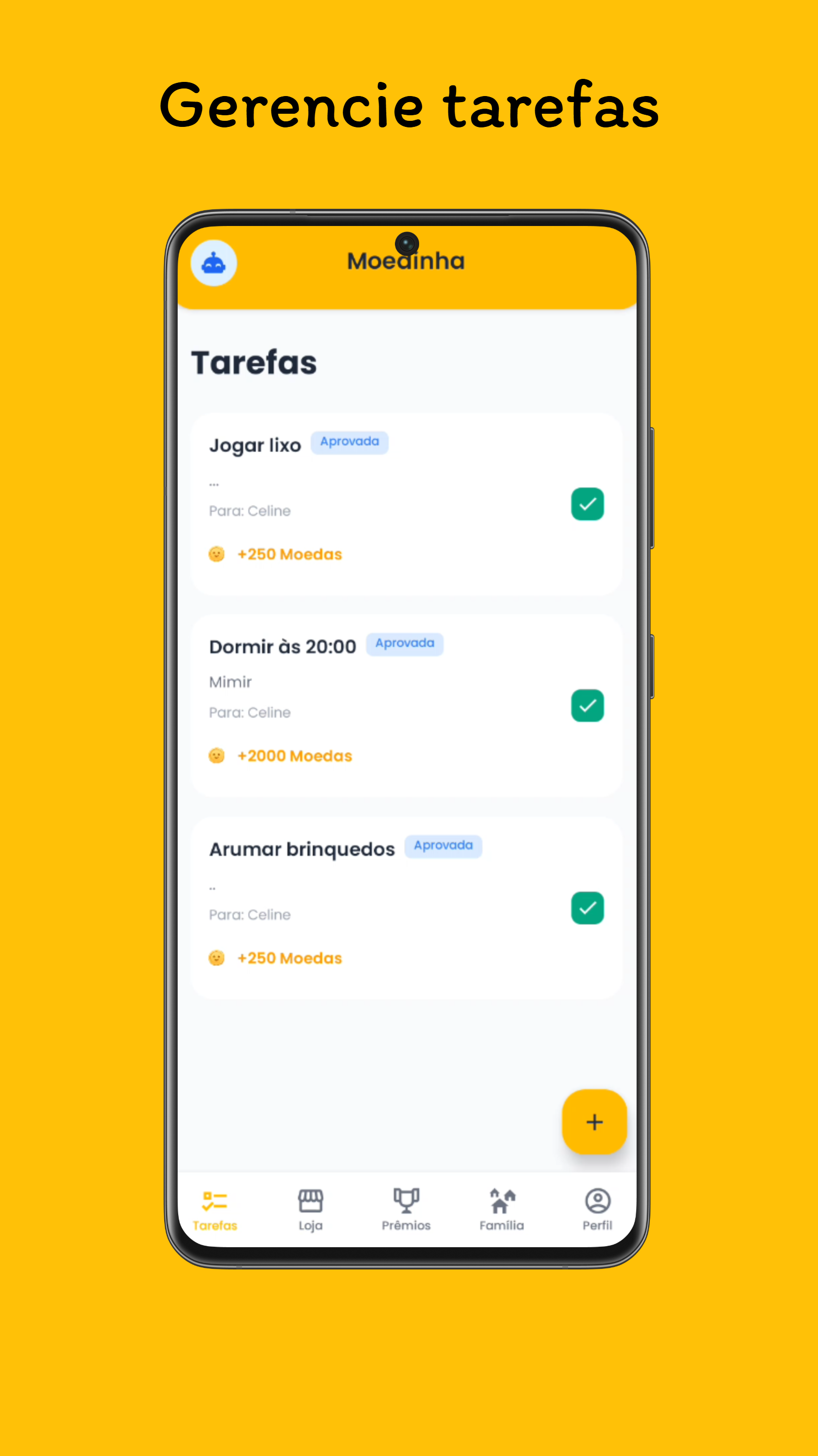 Moedinha App Interface